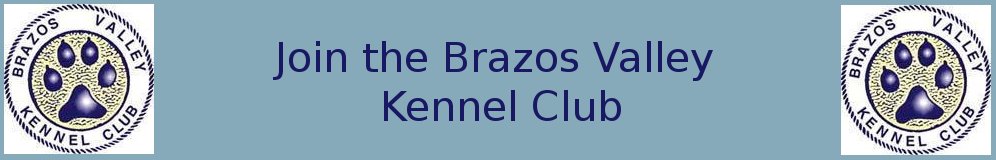 Join the Brazos Valley Kennel Club